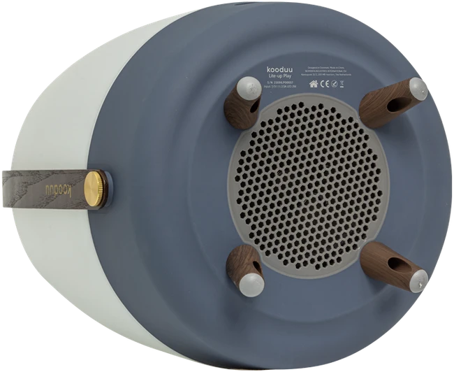 Nešiojama garso kolonėlė su apšvietimu Sound by JBL Kooduu Lite-up PLAY 2.0, spalva: mėlyna
