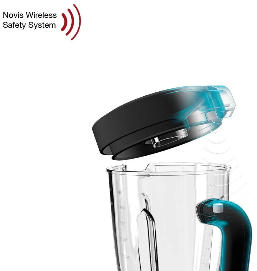 NOVIS Pro 880L blenderis, raudonas