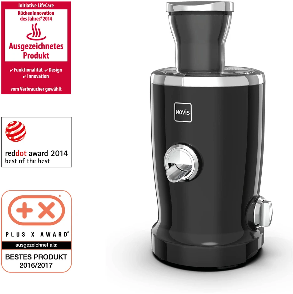 Sulčiaspaudė NOVIS Vita Juicer SX-3 VDE, juoda