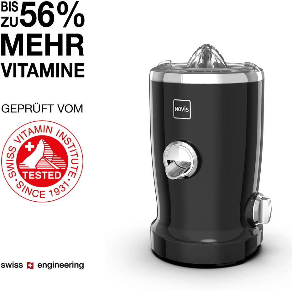 Sulčiaspaudė NOVIS Vita Juicer SX-3 VDE, juoda
