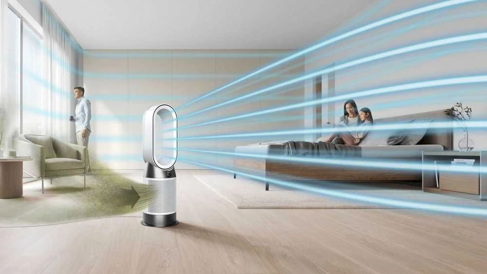 Oro valytuvas su ventiliatoriaus ir šildytuvo funkcija DYSON HP10