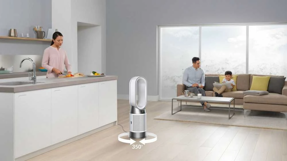 Oro valytuvas su ventiliatoriaus ir šildytuvo funkcija DYSON HP10