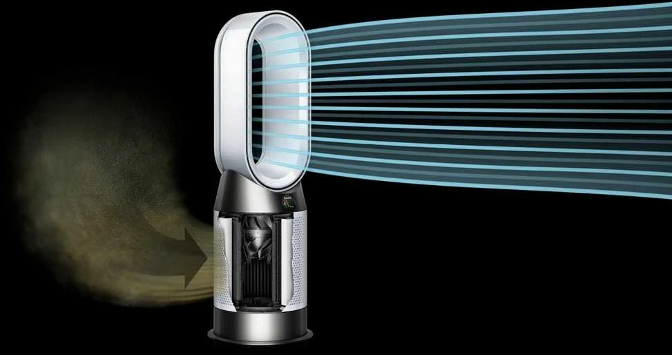 Oro valytuvas su ventiliatoriaus ir šildytuvo funkcija DYSON HP10