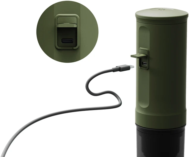 Outin Nano 7500mAh nešiojamasis kavos virimo aparatas - žalias