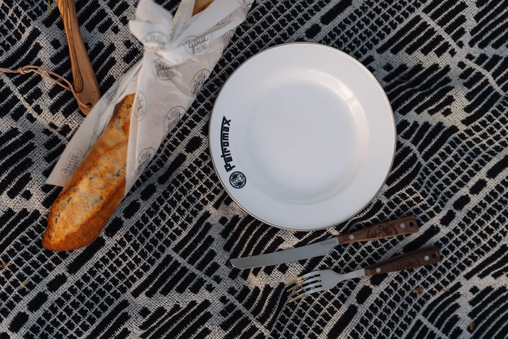 Emaliuotos lėkštutės 2 vnt. 18 cm Petromax Baltos