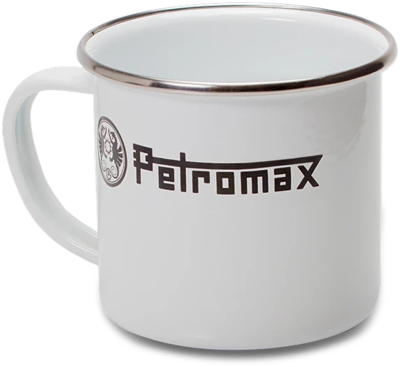 Emaliuoto plieno puodukas Petromax Baltas