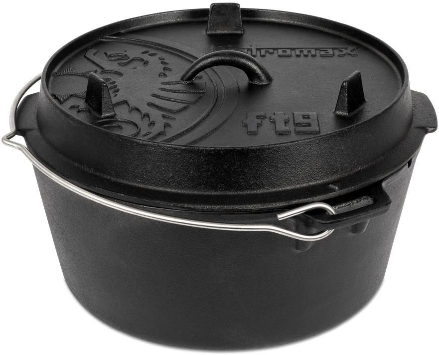 PETROMAX ketaus puodas Dutch Oven ft9 su plokščiu dugnu 7,5l