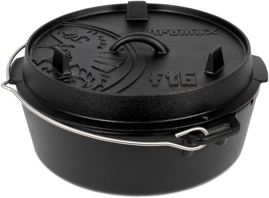Ketaus Puodas Petromax FT6 (su kojelėmis) 7 l