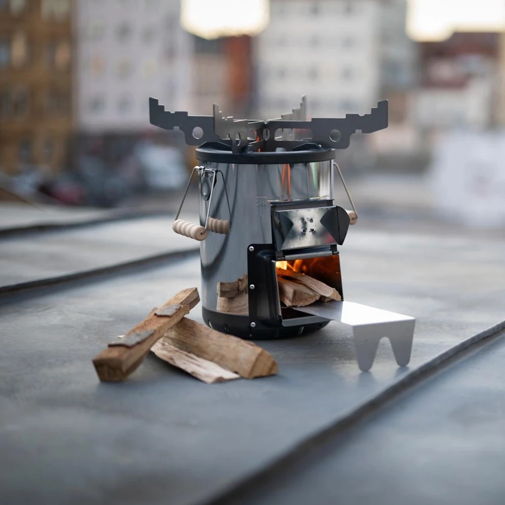 Nešiojama viryklė-krosnelė Petromax Rocket Stove