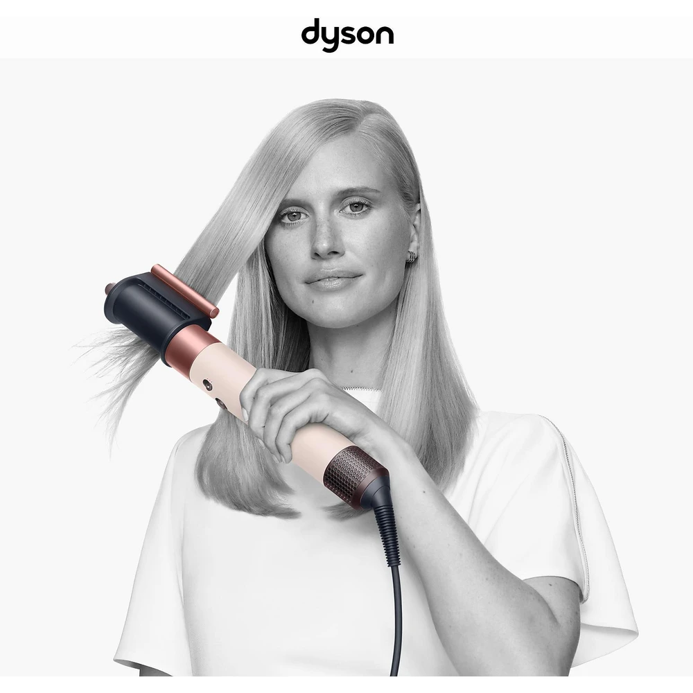 Dyson Airwrap ID T1/T2, rožinės keramikos ir rausvo aukso spalvos
