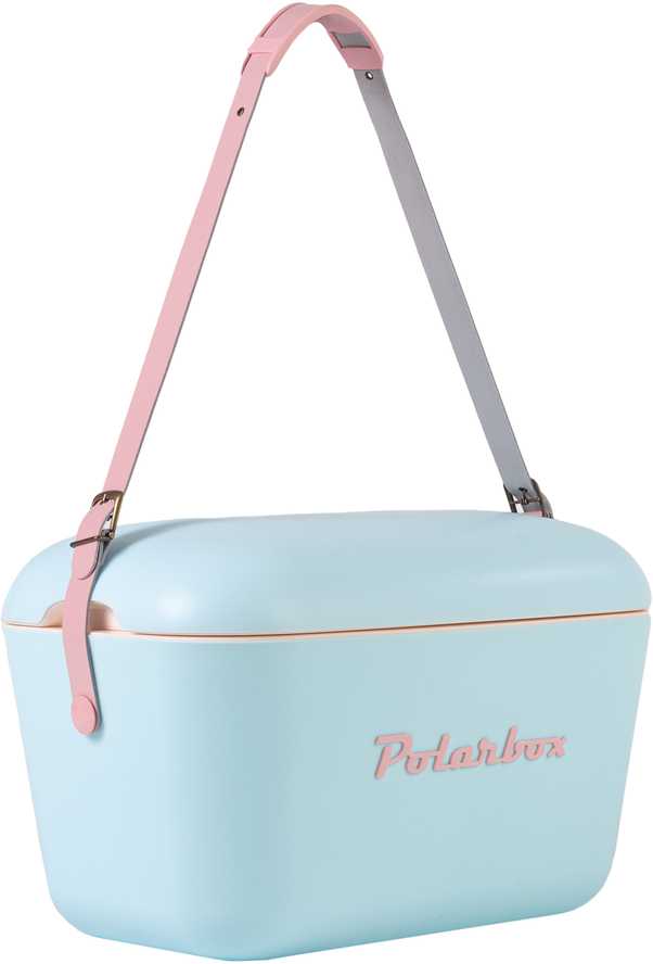 POLARBOX Sky mėlynas – baby rose pop šaltkrepšis, 12L