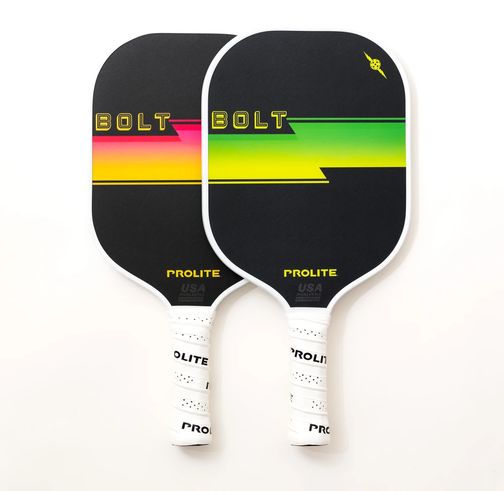 PROLITE Bolt piklbolo raketė, žalia/geltona
