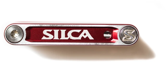 Silca sulankstomas įrankis - raudonas korpusas su logotipu