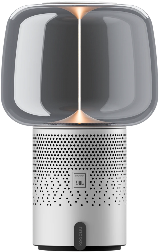 SOUND BY JBL Serena Play kolonėlė/šviestuvas su JBL Frosted, Sidabrinis