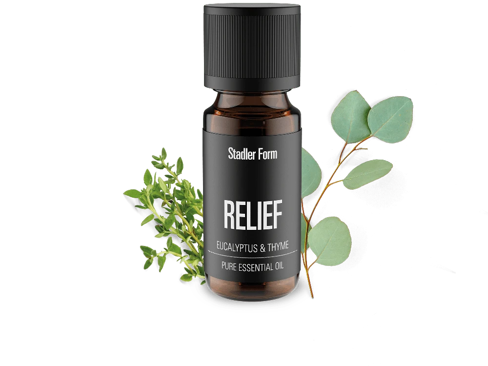 Drėkintuvas STADLER FORM eterinis aliejus Relief, 10 ml