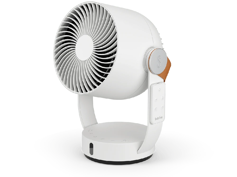 Ventiliatorius Stadler form Fan Leo Table Fan, Timer, Greičių skaičius 4, 18 W, Oscillation, Baltas