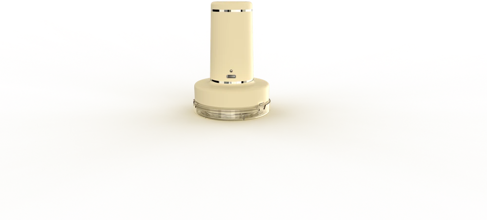 SteamOne CREAM RP10B pūkų rinkiklis, kremo sp.
