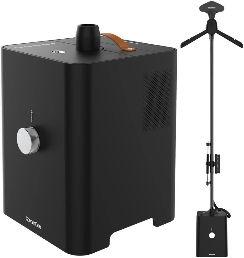 SteamOne STEAMCUBE drabužių garintuvas, juodas