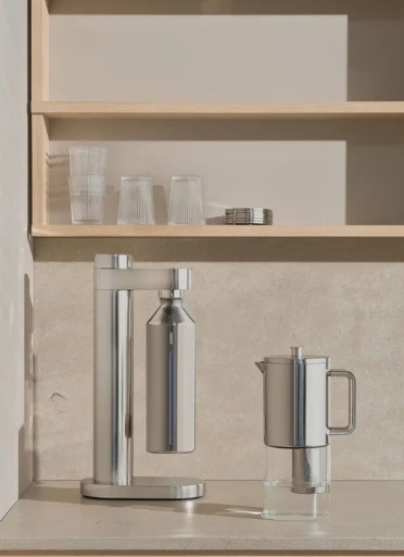 Stelton STELTON Brus Butelnik do napojów gazowanych 1.2 l steel