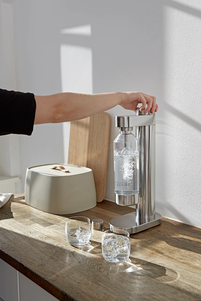 Stelton Gazuoto vandens aparatas Brus plieno