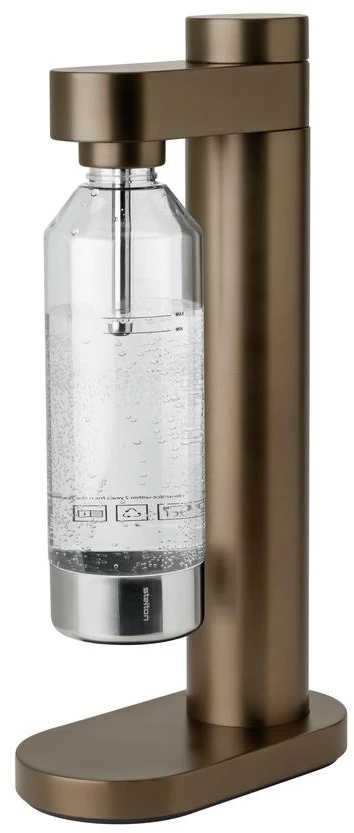STELTON Brus gazuotų gėrimų gaminimo aparatas, rudas metallic