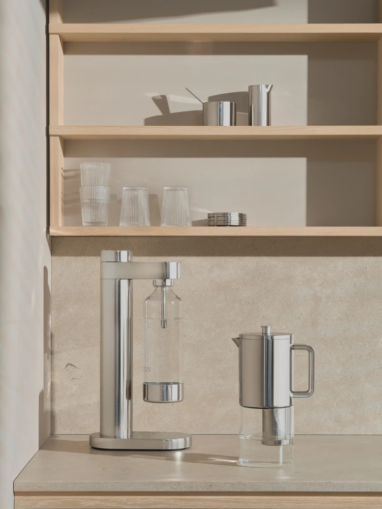Stelton Gazuoto vandens aparatas Brus plieno