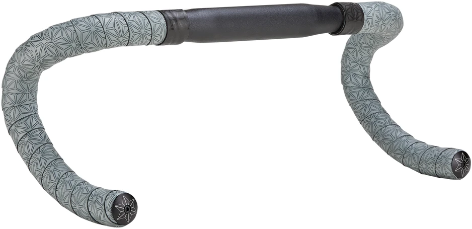 SUPACAZ Super Sticky Kush - Gun Metal + Juodas Plugs vairo juosta su kištukais