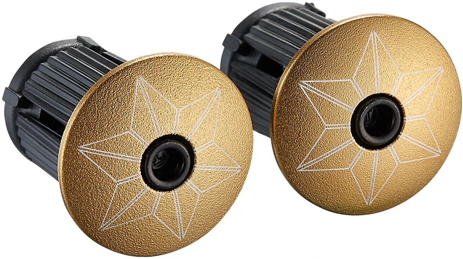 SUPACAZ Super Sticky Kush - Star Fade - Gold + Gold Plugs vairo juosta su kištukais
