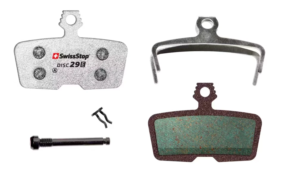 SWISSSTOP DISC 29 E AVID/SRAM Code and Guide RE Stabdžių kaladėlės