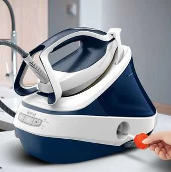 Lygintuvas Tefal Steam Station Pro Express | GV9712E0 | 3000 W | 1.2 L | Baltos/mėlynos spalvos