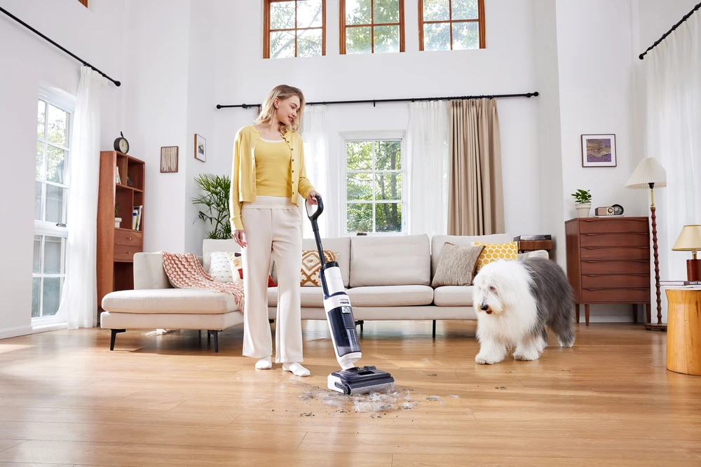 Dulkių siurblys „Tineco Floor One S5 Stretch Extreme“ baltas