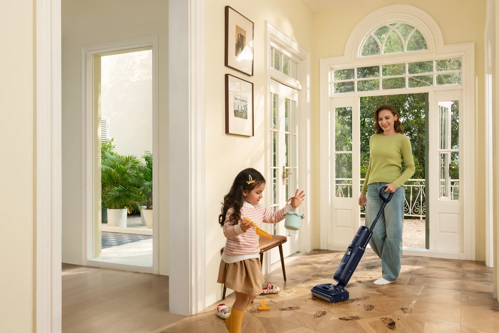 TINECO FLOOR ONE S7 Stretch belaidis grindų plovimo prietaisas