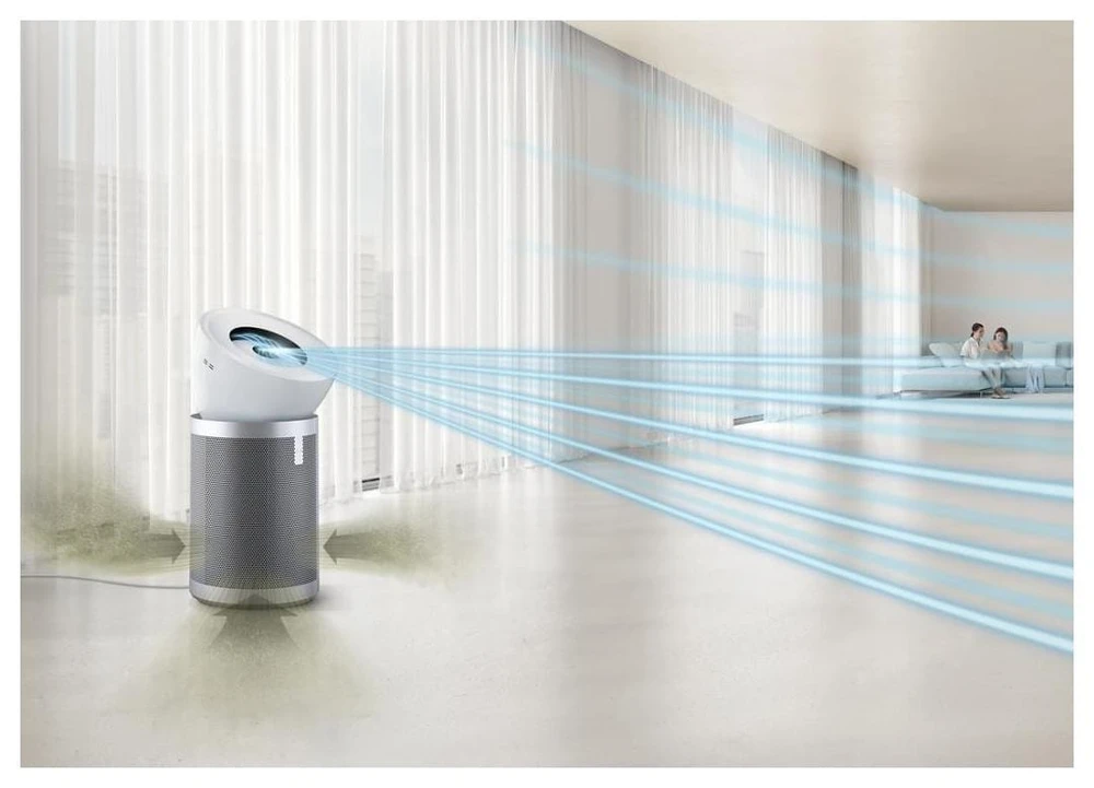 Dyson Purifier Big+Quiet - ventiliatorius, oro valytuvas BP02, pilkos spalvos