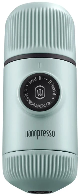 Rankinis maltos kavos aparatas su dėklu Wacaco Nanopresso, Mėlynas