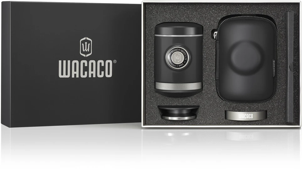Nešiojamas espresso kavos aparatas Wacaco Picopresso, Pilkas