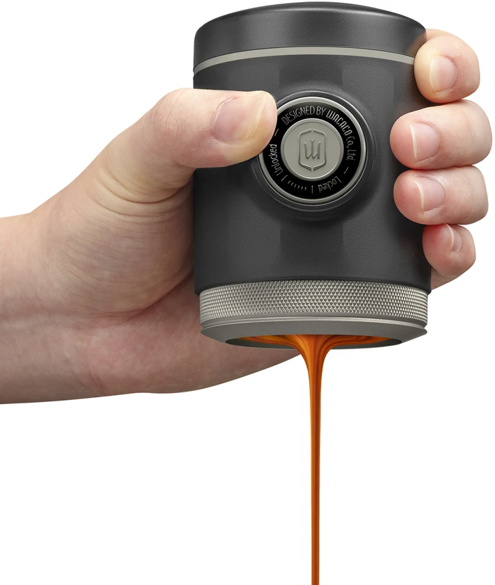 Nešiojamas espresso kavos aparatas Wacaco Picopresso, Pilkas