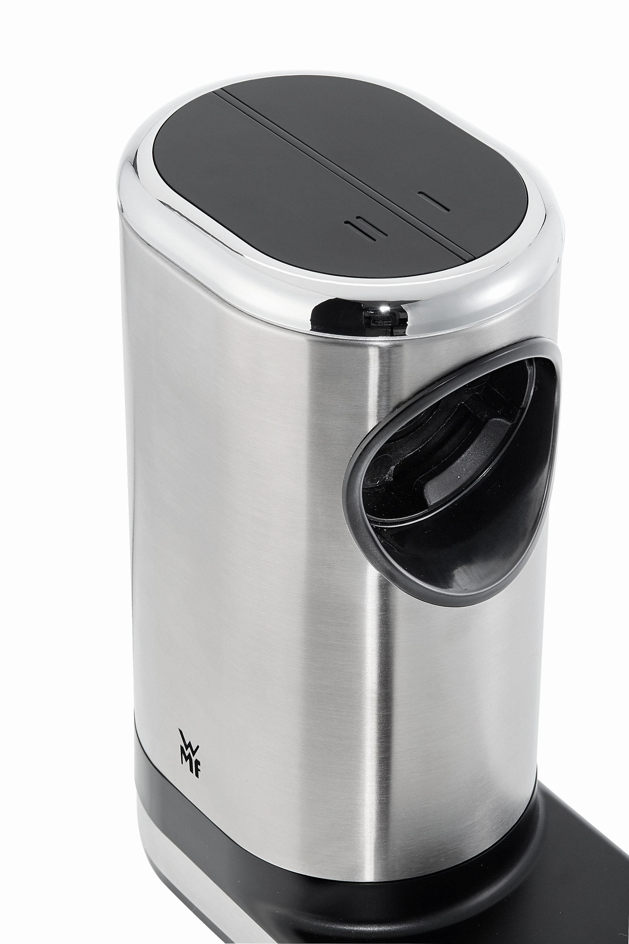 WMF KITCHENminis Salad chopper Salat-to-go Juodas/ stainless steel, 150 W, Greičių skaičius 2,