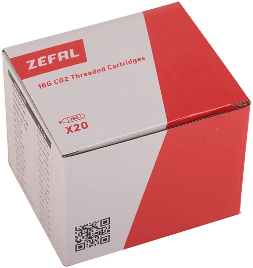 ZEFAL 16G CO2 pripūtimo galvutės, 20vnt.