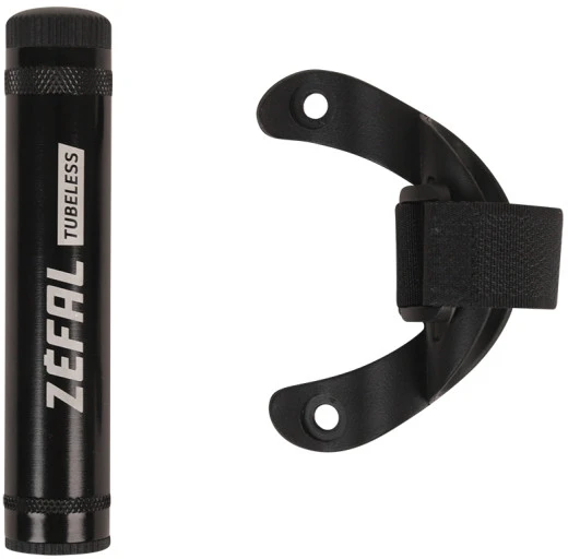 ZEFAL TUBELESS REPAIR KIT - Juodas TUBE W CLIP dvir. įrankių rinkinys