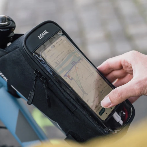 ZEFAL Žaidimų konsolė PACK T2 EVO TOP-TUBE BAG dvir. krepšys ant rėmo
