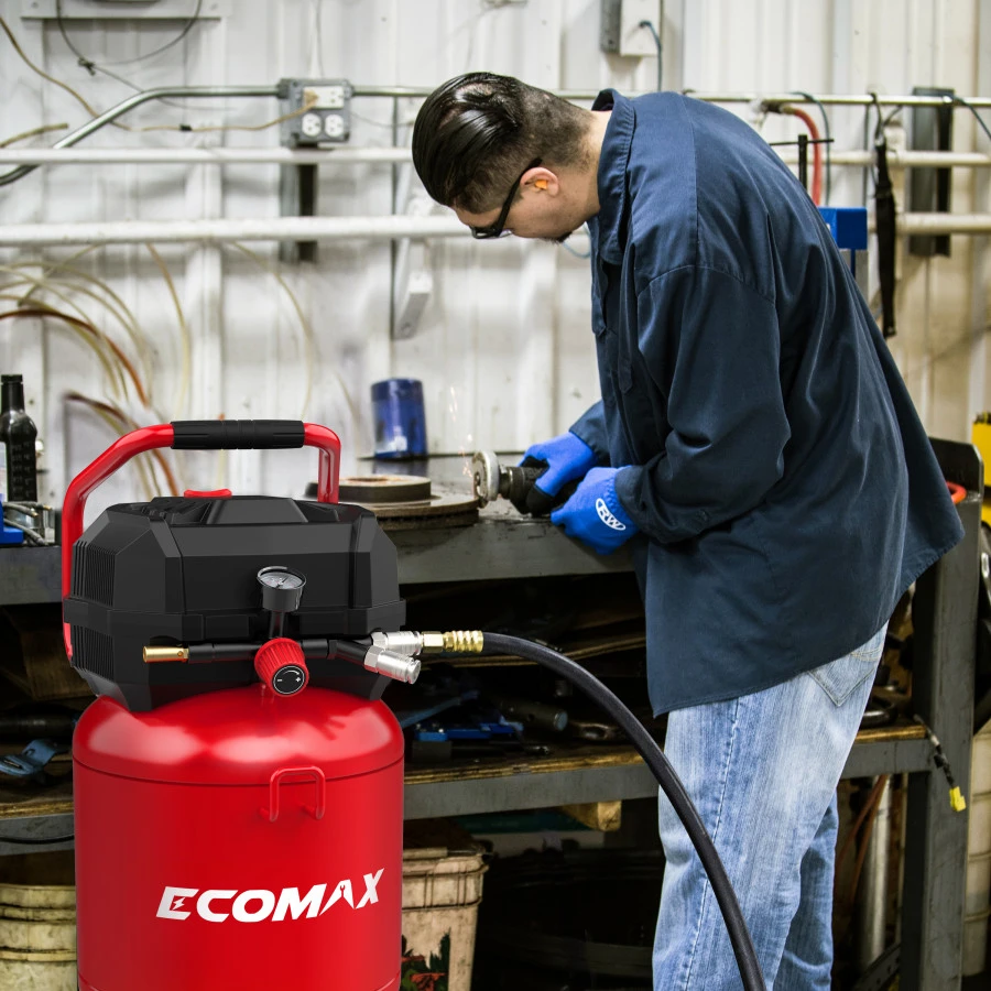 air compressor oilfree EMX 1500W 24L vertical, Ecomax