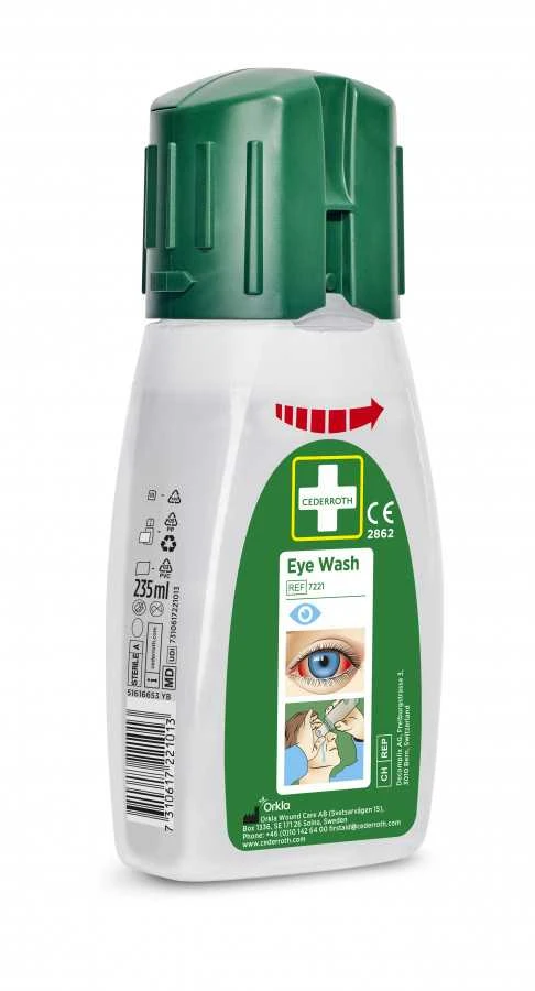 Akių ploviklis, kišeninis modelis 235 ml, Cederroth