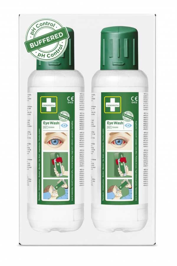 Akių plovimo skystis, 2x500ml, Cederroth