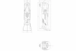 Aku. daugiafunkcijinio įrankio MT18LTX korpusas MetaBOX 145, Metabo