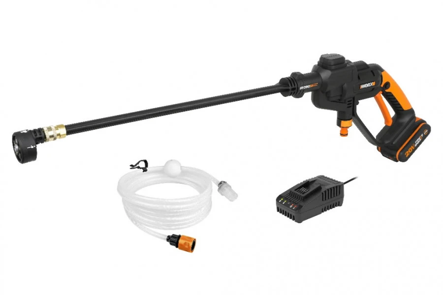 Plovykla Worx 20V Hydroshot WG620E; 20 V; 1x2,0 Ah akum.