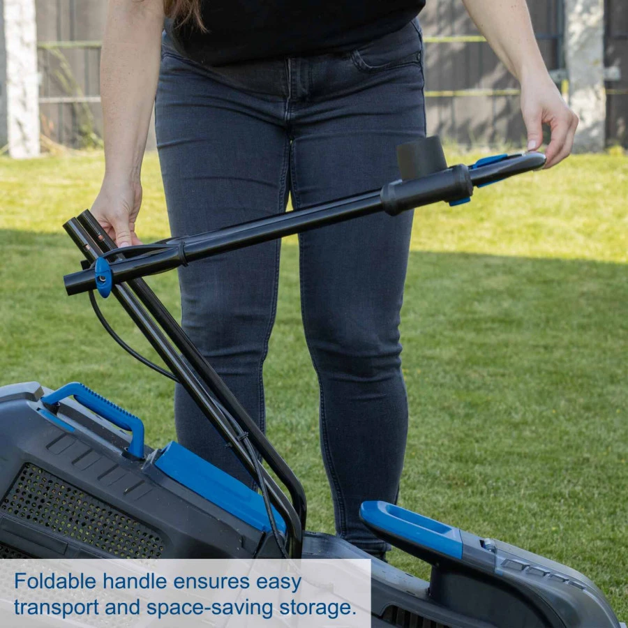 Akumuliatorinė vejapjovė BC-MP320-X, SET-L, Scheppach