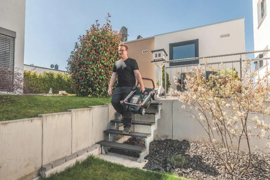Akumuliatorinės vejapjovės RM 36-18 LTX BL 36, korpusas, Metabo