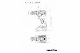 Akumuliatorinio suktuvo/gręžtuvo BS 18 L BL Quick korpusas, Metabo