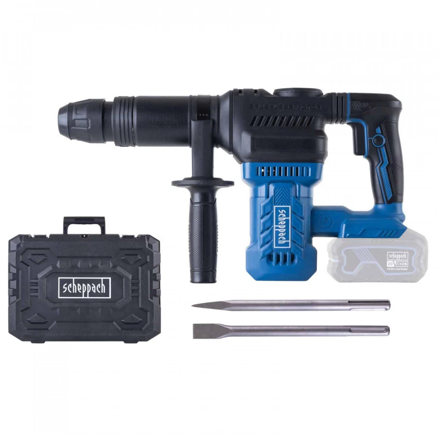 Akumuliatorinis griovimo plaktukas BC-AB1500-X, korpusas, Scheppach