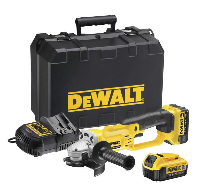 Kampinis šlifuoklis DeWalt DCG412M2-QW